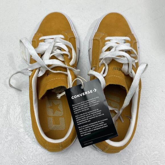 Converse One Star Pro Ox Sunflower Gold Yellow Sz 8.5 Women\'s Sz 7 Men\'s Shoes main image 6